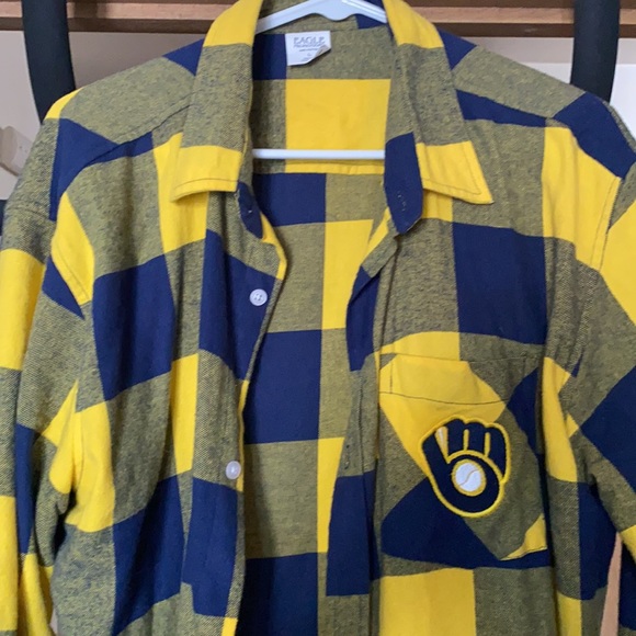 Shirts | Milwaukee Brewers Flannel 